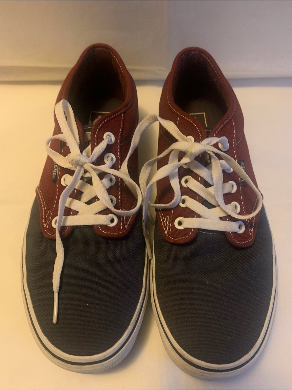 Vans Mens Two-Tone Canvas Atwood  Sneakers